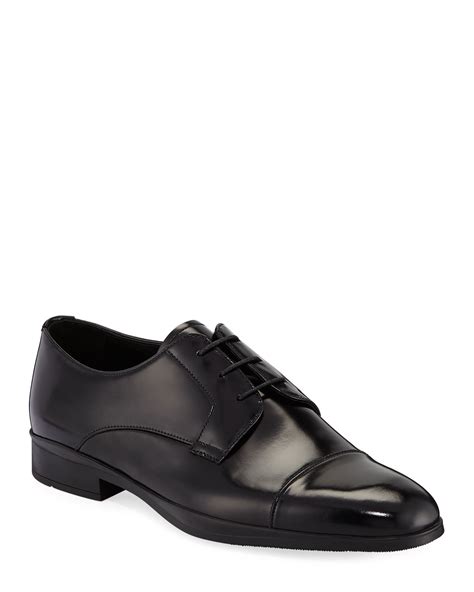 prada spazzolato loafers|prada lace ups.